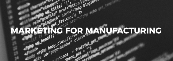 Marketing for Manufactuting 